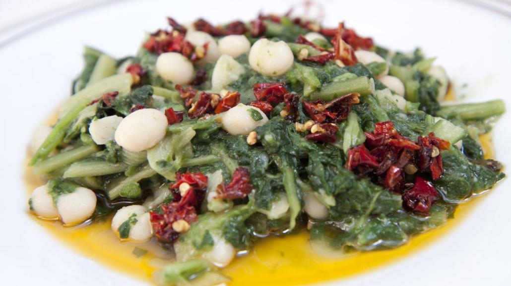Misticanza di verdure cotte e Tondino del Tavo