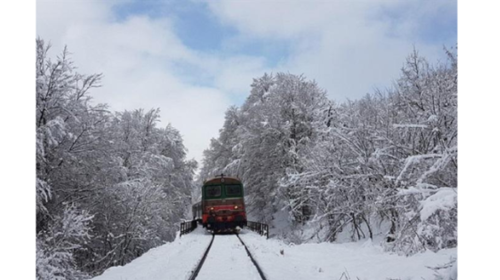 Nel paesaggio innevato