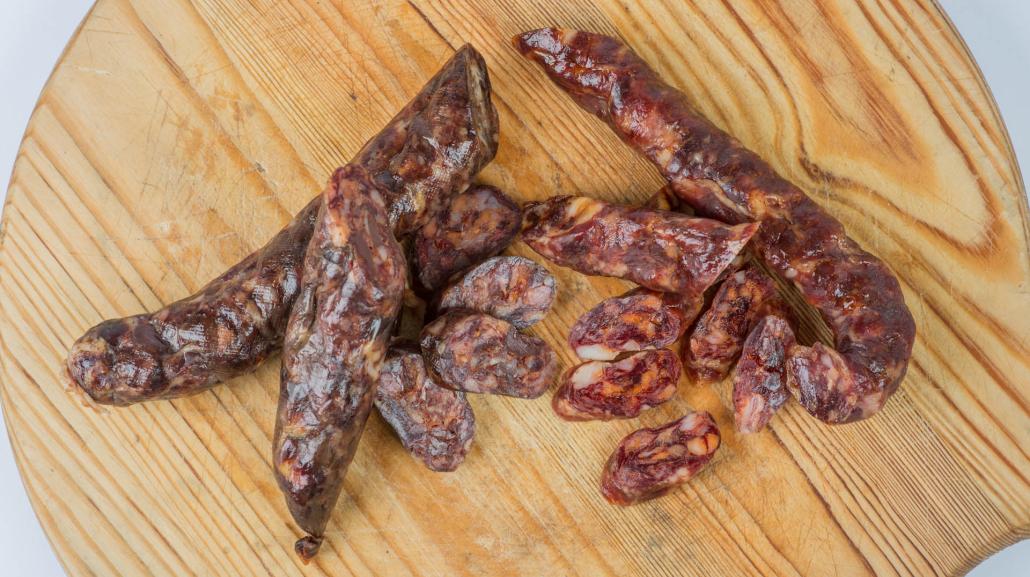 Salsicce a campanella di carne e di fegato