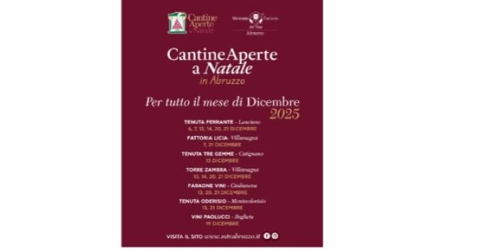 Locandina con luoghi e date