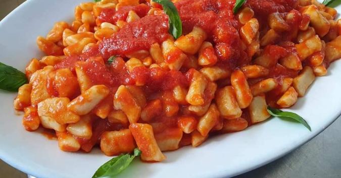 La tradizionale pasta fatta in casa