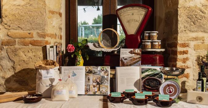 Soggiornare nella casa vuol dire apprezzare il contatto con la natura