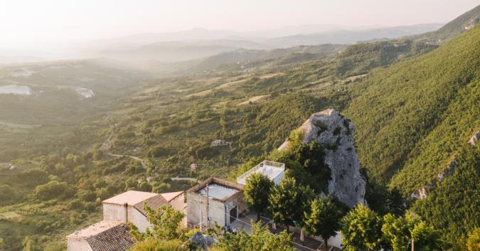 Il Balzolo si affaccia su un panorama mozzafiato