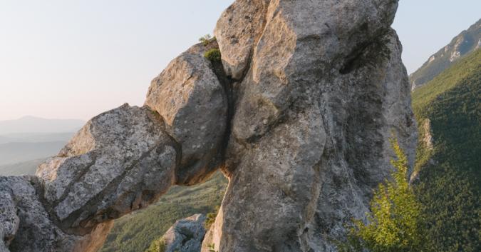 Lo sperone roccioso più famoso di Abruzzo Marrucino