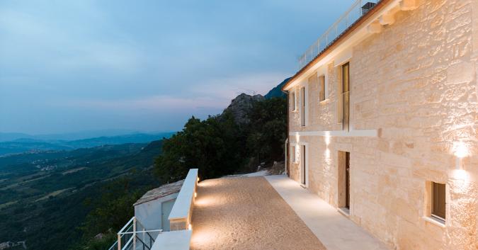 La struttura in pietra